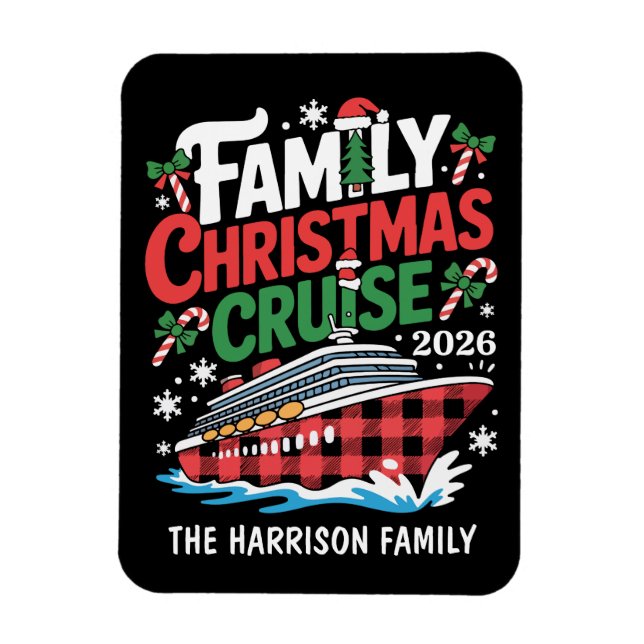 Íman Ímã de decoração de navio de cruzeiro de Natal par (Vertical)