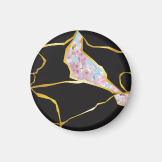 Íman Ímã de Design Kintsugi Editável