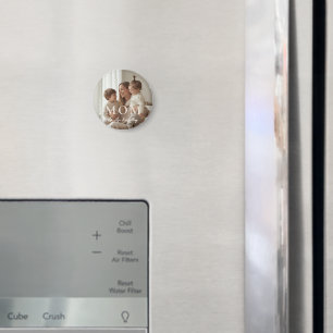 Íman Ímã de Dia das Mães com Foto Personalizada Moderna