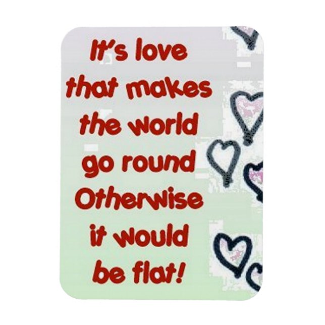 Íman ímã de diversão plana (Vertical)