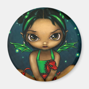 Íman "Ímã de Dragonling verde"