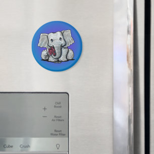 Íman Ímã de Elefante Bebê KiniArt