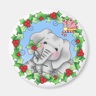 Íman Ímã de Elsie da alegria do Natal de BaZooples