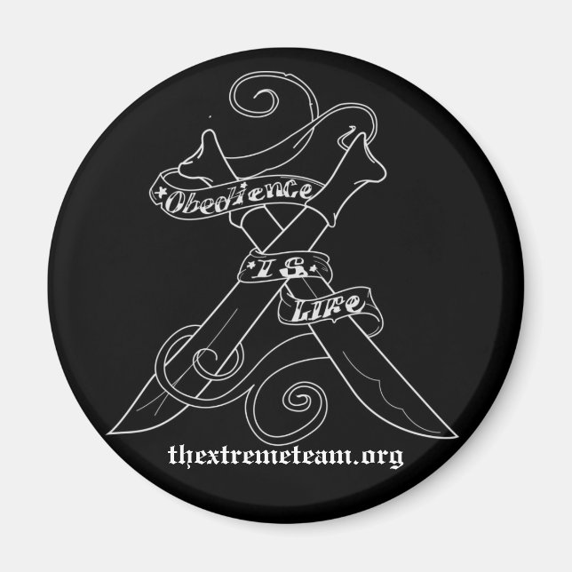 Íman ímã de equipe xtreme (Frente)