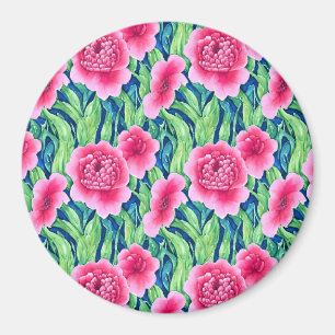Íman Ímã de Floral em Aquarela