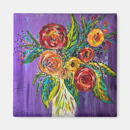 Íman Ímã de Flores em Vaso