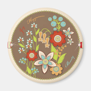 Íman Ímã de florescência do aniversário