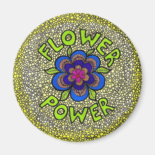 Íman Ímã de flower power