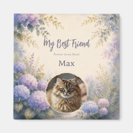 Íman Ímã de Foto de Memorial de Pet Personalizado | Hyd