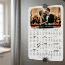 Íman Ímã de Foto de Salvamento de Data Personalizado Ca