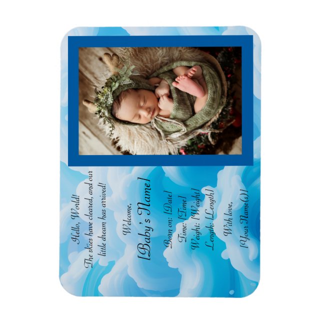 Íman Ímã de Foto Flexível B (Vertical)