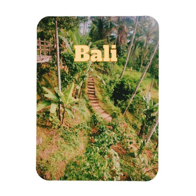 Íman Ímã de Foto Flexível de Lembrança de Bali (Vertical)
