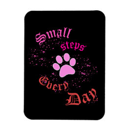 Íman Ímã de Foto Flexível | Pequenos Passos Todos os Di