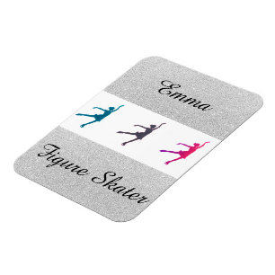 Íman Ímã de Foto Flexível Personalizado de Patinadora A
