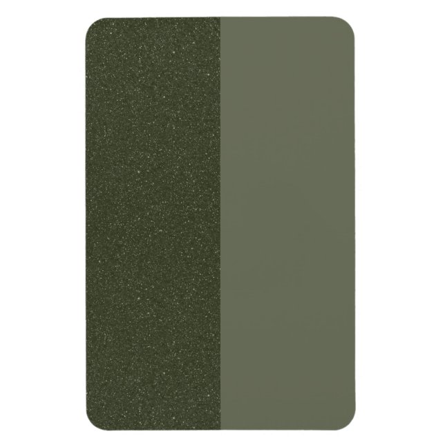 Íman Ímã de Foto Flexível Personalizado Verde Musgo Div (Vertical)