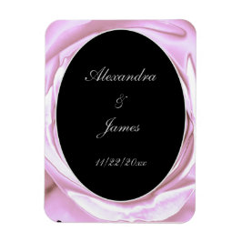 Íman Ímã de Foto Flexível Rosa Metálico