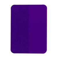 Ímã de Foto Flexível Roxo de Design Dividido Perso