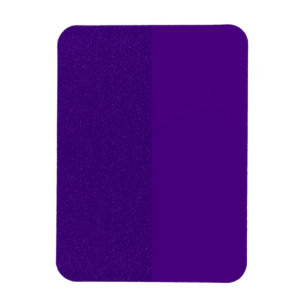 Íman Ímã de Foto Flexível Roxo de Design Dividido Perso