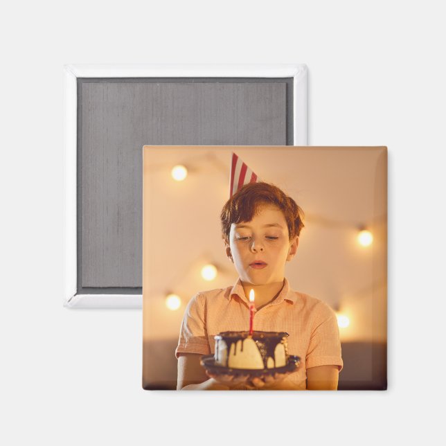 Íman Ímã de Foto Memórias Personalizadas, presente de a (Front/Back)
