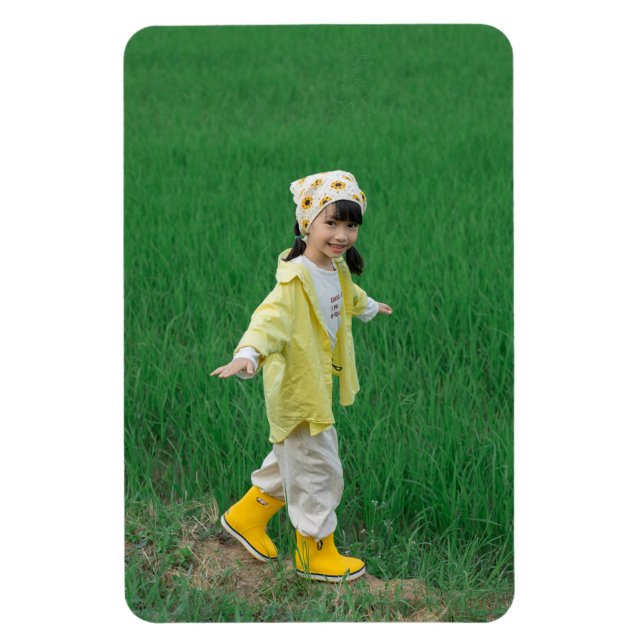 Íman Ímã de Foto Personalizado com Sua Imagem (Vertical)