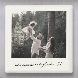 Íman Ímã de Foto Polaroid | Arte Personalizada Vintage
