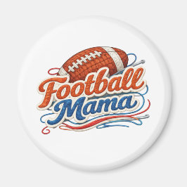 Íman Ímã de Futebol Mãe Retro