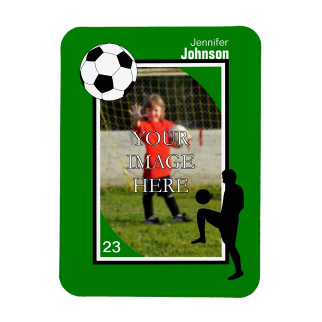 Íman Ímã de Futebol Personalizado (Vertical)