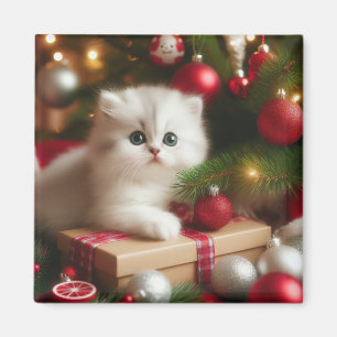 Íman Ímã de Gatinho de Feriado