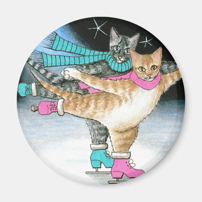 Íman imã de gato 437 (Frente)