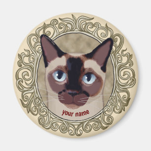 Íman Ímã de Gato Tonkinês