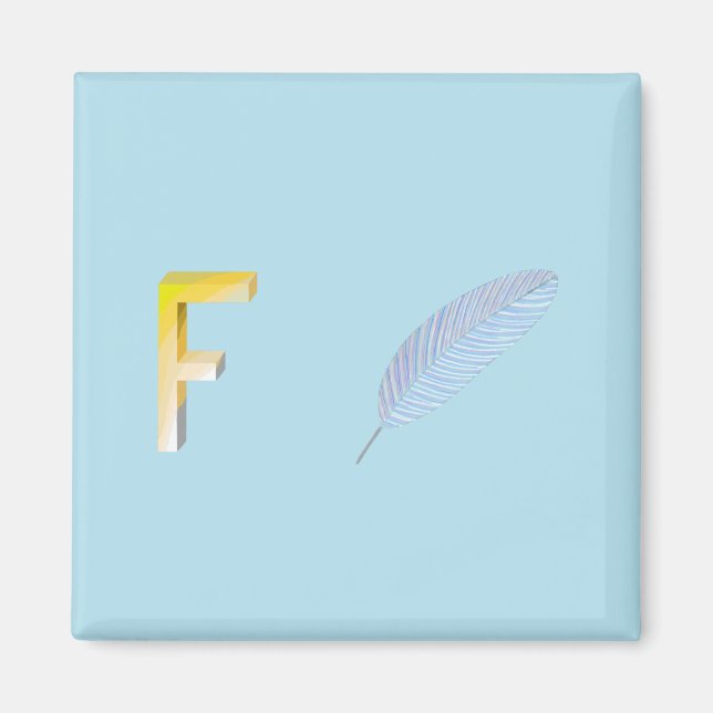 Íman Imã de geladeira (Frente)