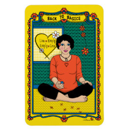 Íman Ímã de Geladeira_B_4x6 De Volta aos Básicos