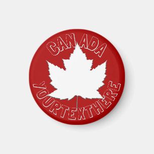 Íman Imã de geladeira Canadá da lembrança de Canadá