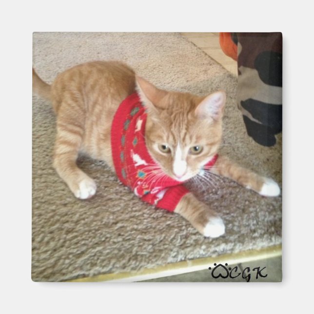 Íman Imã de geladeira CGK (Frente)