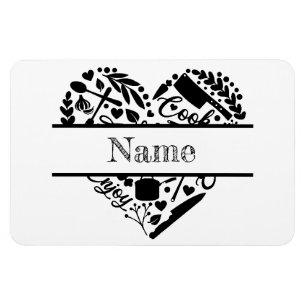 Íman Ímã de Geladeira com Foto e Nome Personalizado
