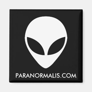 Íman Imã de geladeira da Alienígena quadrada