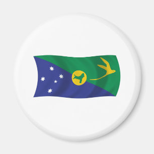 Íman Ímã de Geladeira da Bandeira da Ilha Christmas