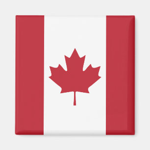 Íman Imã de geladeira da bandeira de Canadá