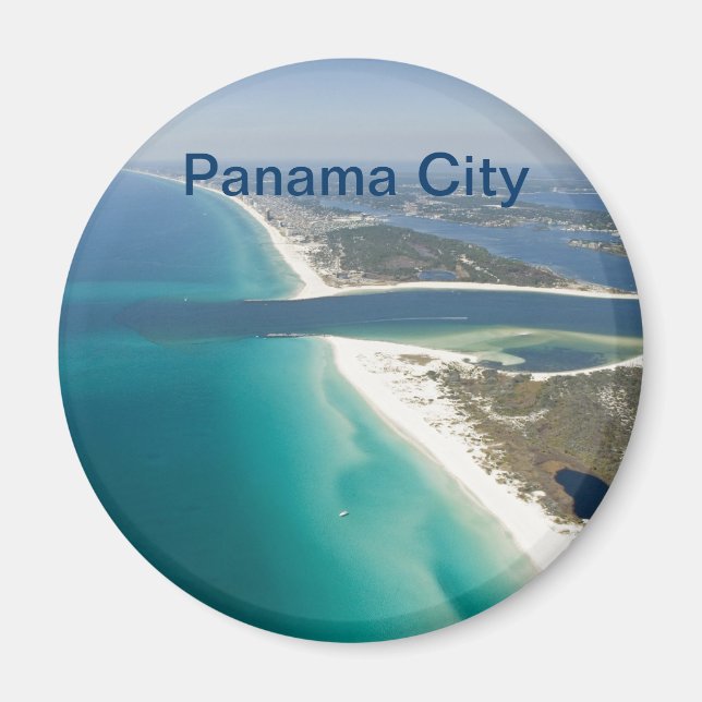 Íman Imã de geladeira da Cidade do Panamá (Frente)