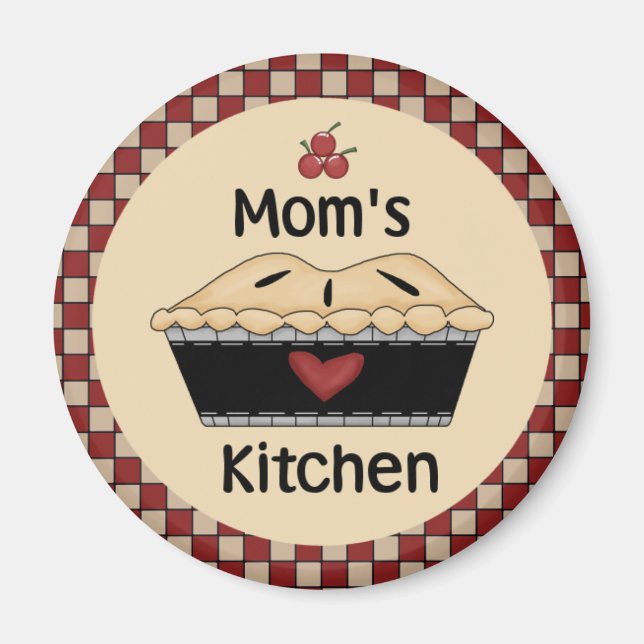 Íman Imã de geladeira da Cozinha mãe (Frente)