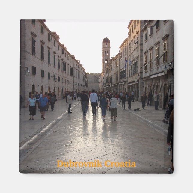 Íman imã de geladeira da croácia (Frente)