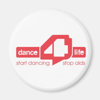 Íman imã de geladeira da dance4life