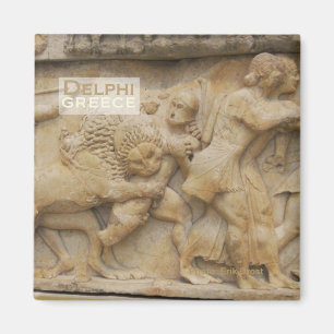 Íman Imã de geladeira da lembrança de Siphnian da