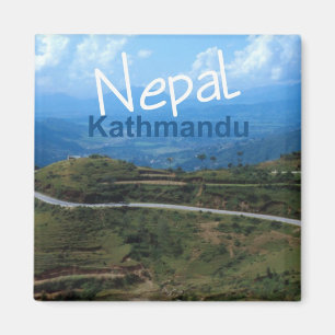 Íman Imã de geladeira da lembrança do viagem de Nepal