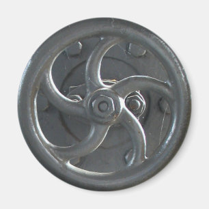 Íman Imã de geladeira da roda de pressão do motor a vap