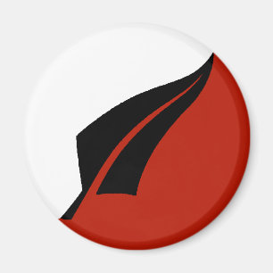 Íman Imã de geladeira da samambaia de prata de Nova