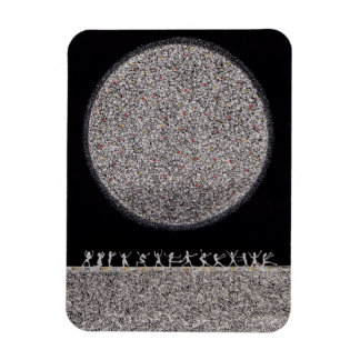 Íman Imã de geladeira - Dançando Sob A Lua Prateada