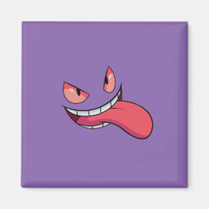 Íman Imã de geladeira de Arte do Ventilador Gengar: Rep