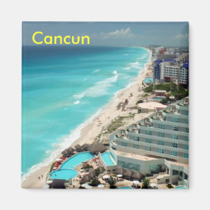Íman Imã de geladeira de Cancun