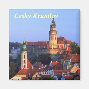 Íman Imã de geladeira de Cesky Krumlov